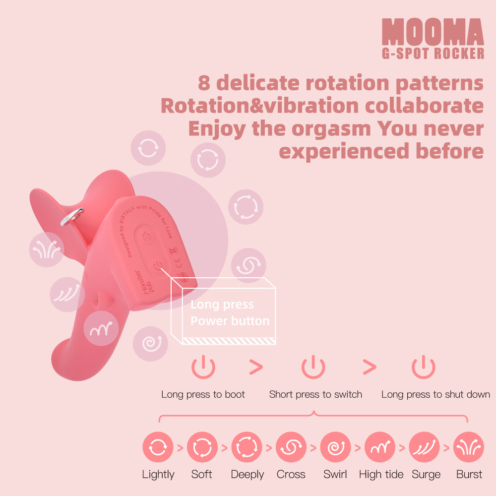 Monster Pub Big Dildo Vibrator Smart Heating 8 Model 360° Rock