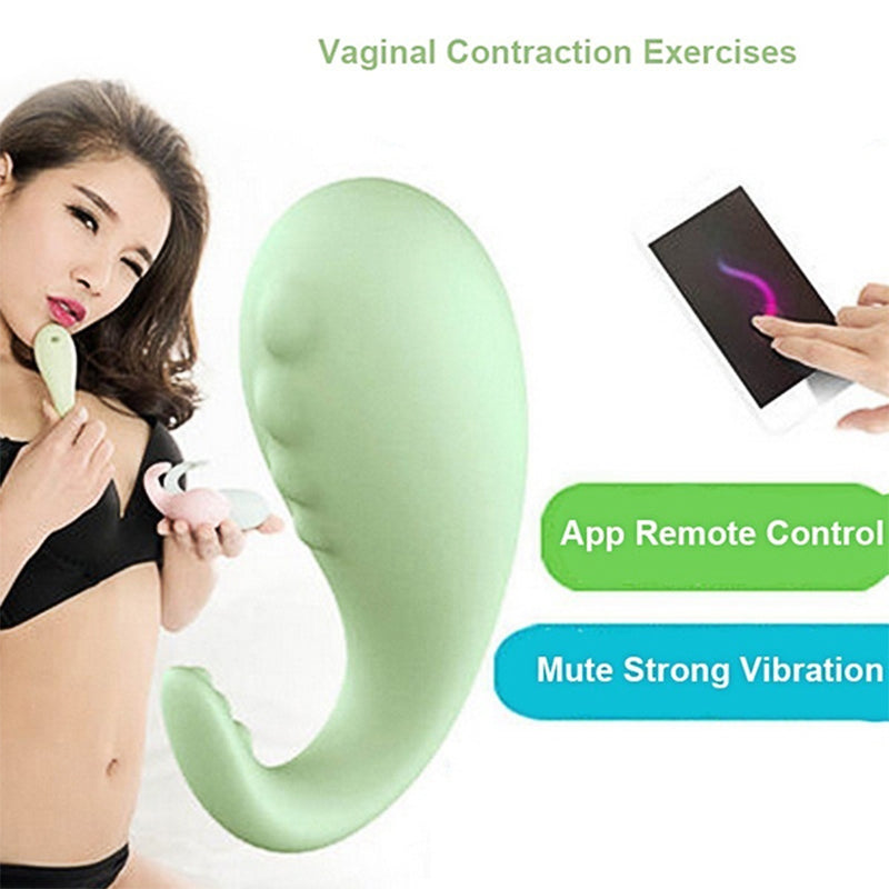 Monster Pub 1X G Spot Remote Vibrator With App Wand Thrusting Vibrator