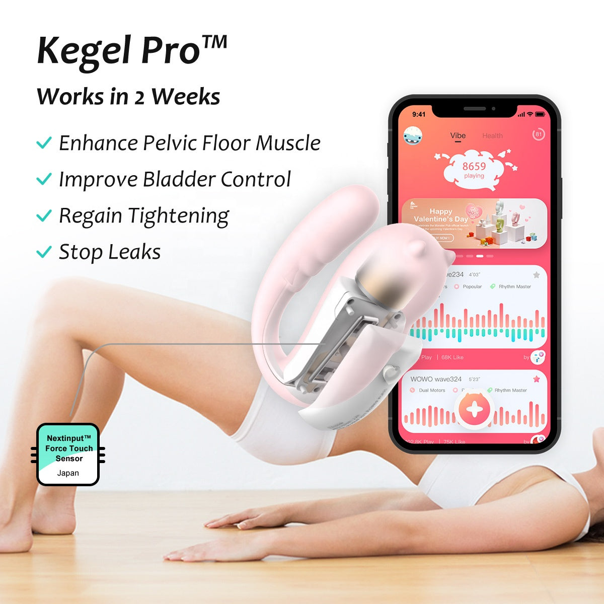 Monster Pub Kegel Vibrator APP Smart Remote Control Bluetooth Wireless Vibrators For Health