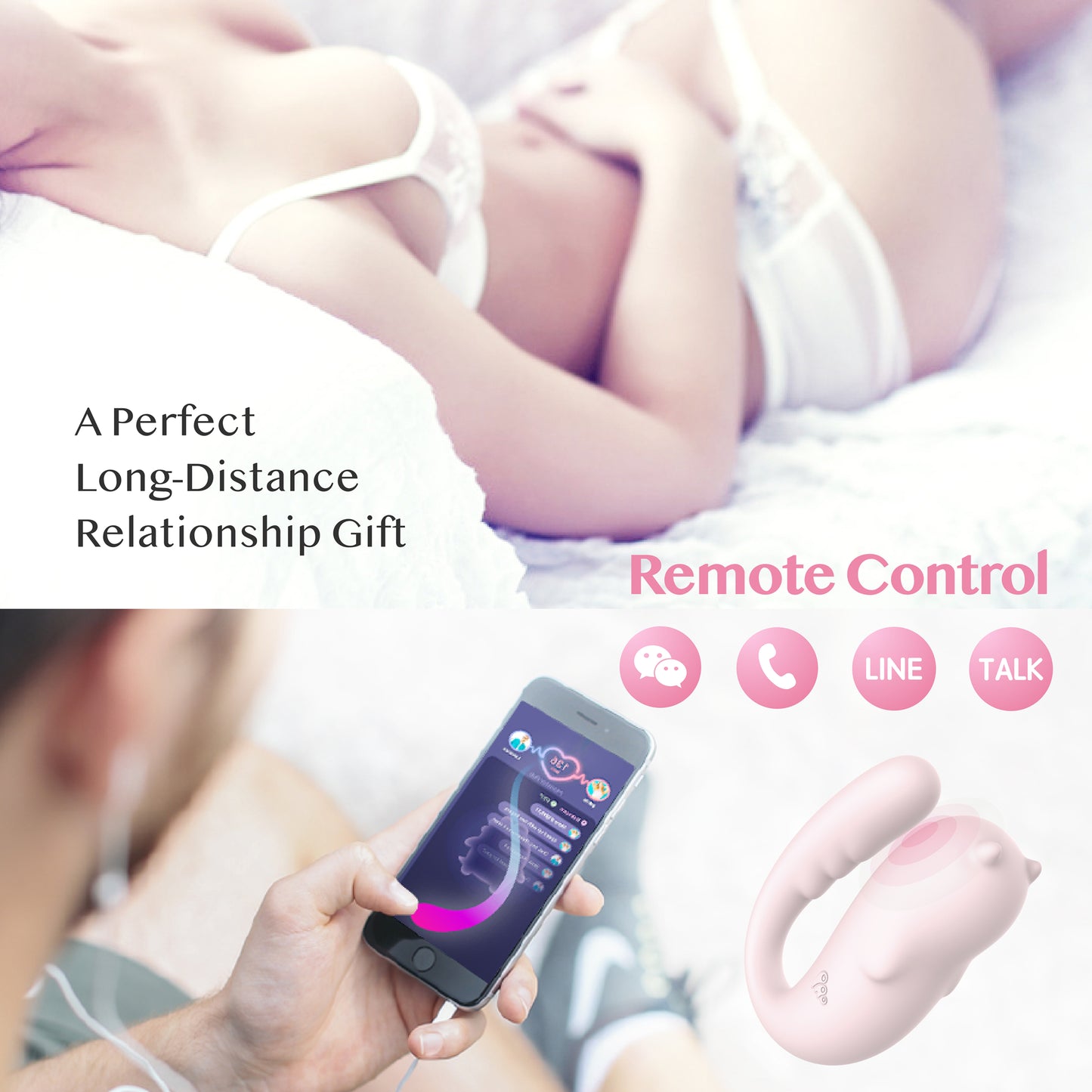 Smart Remote App Control Vibrator Monster Pub 2 Unlimited Distance Bluetooth Lovers Toys