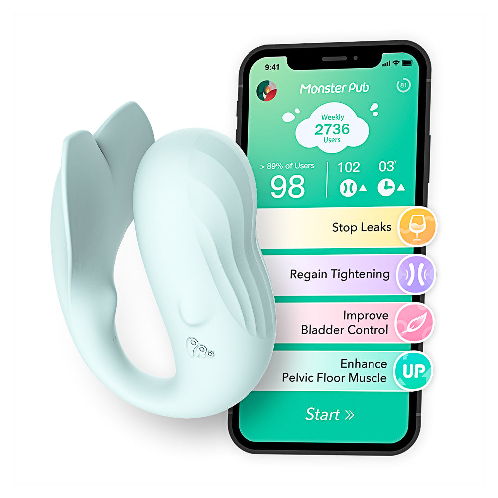 Monster Pub Kegel Vibrator APP Smart Remote Control Bluetooth Wireless Vibrators For Health