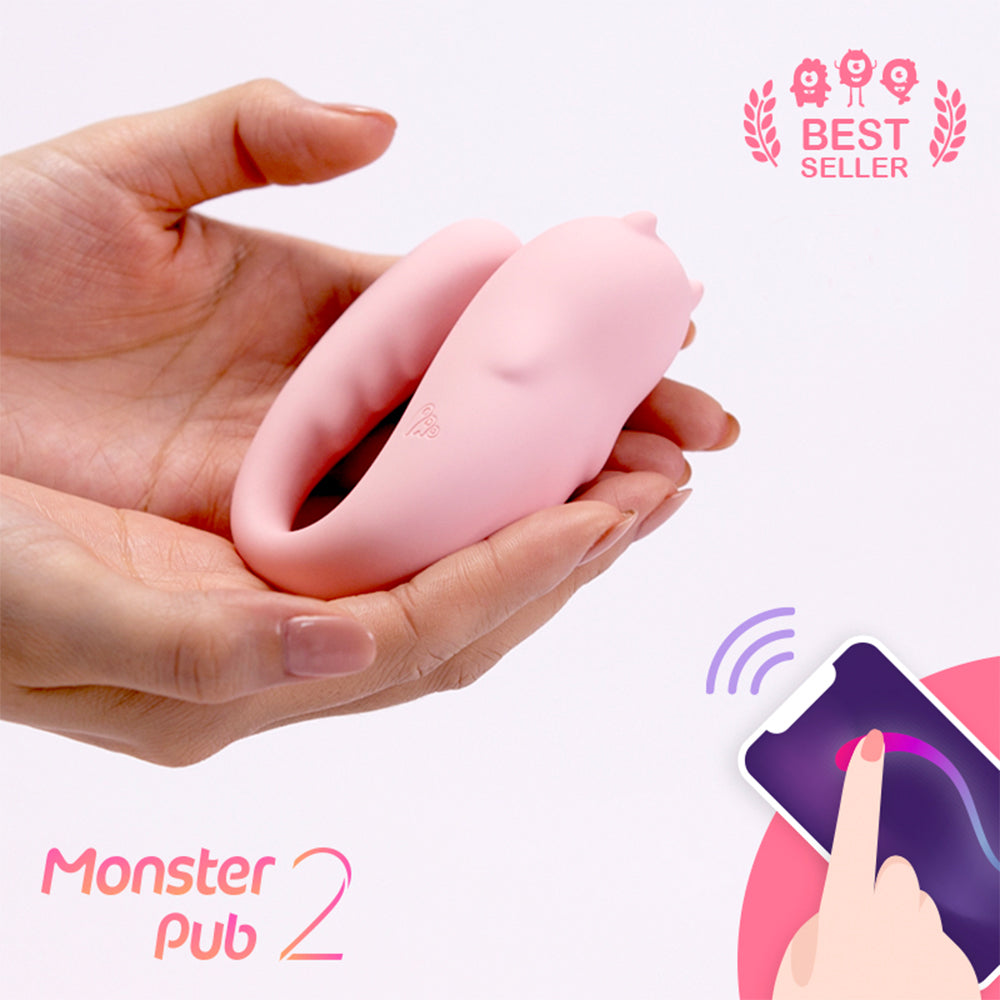 Monster Pub Kegel Vibrator APP Smart Remote Control Bluetooth Wireless Vibrators For Health